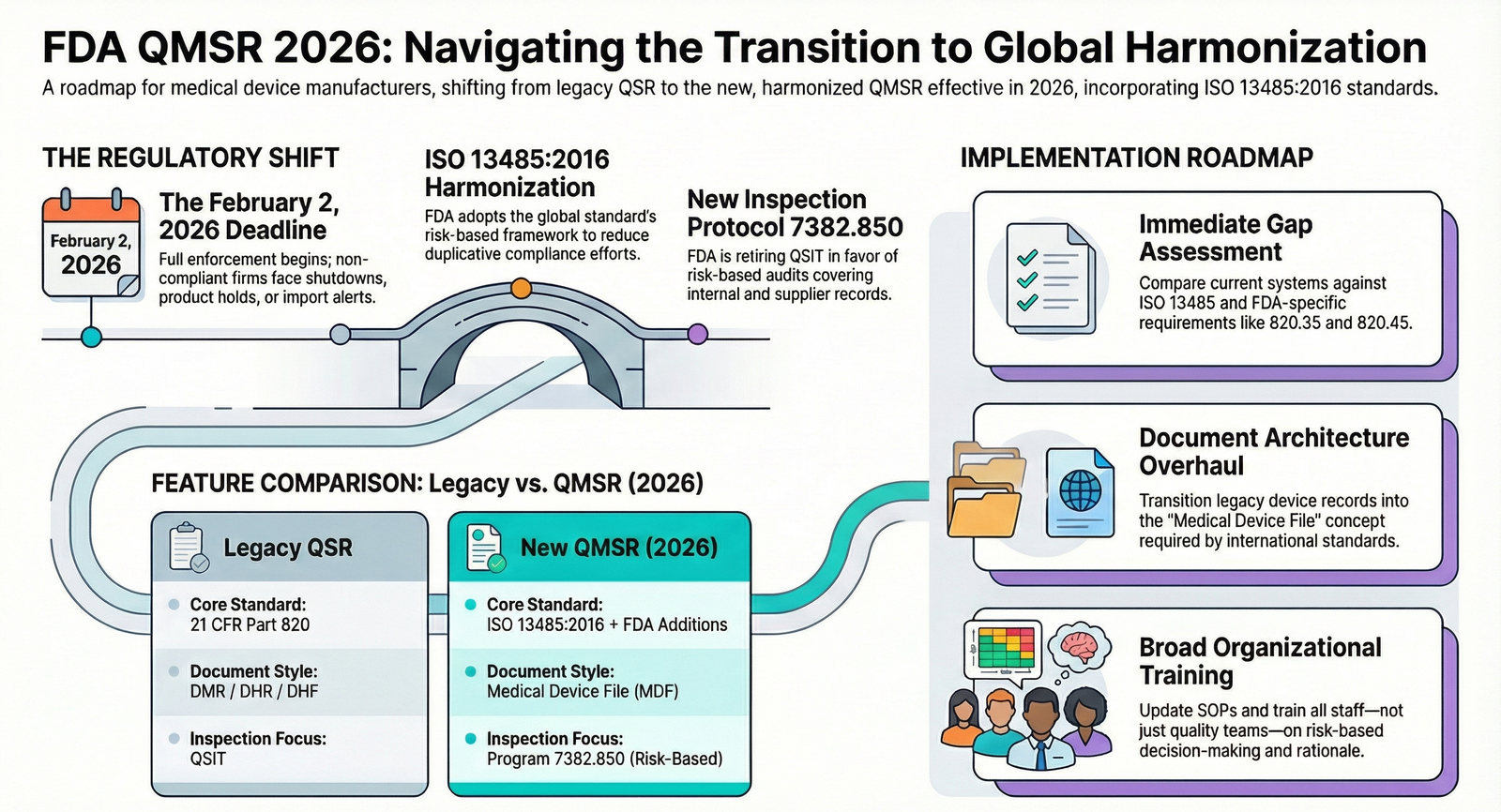 FDA QMSR 2026 Transition Roadmap