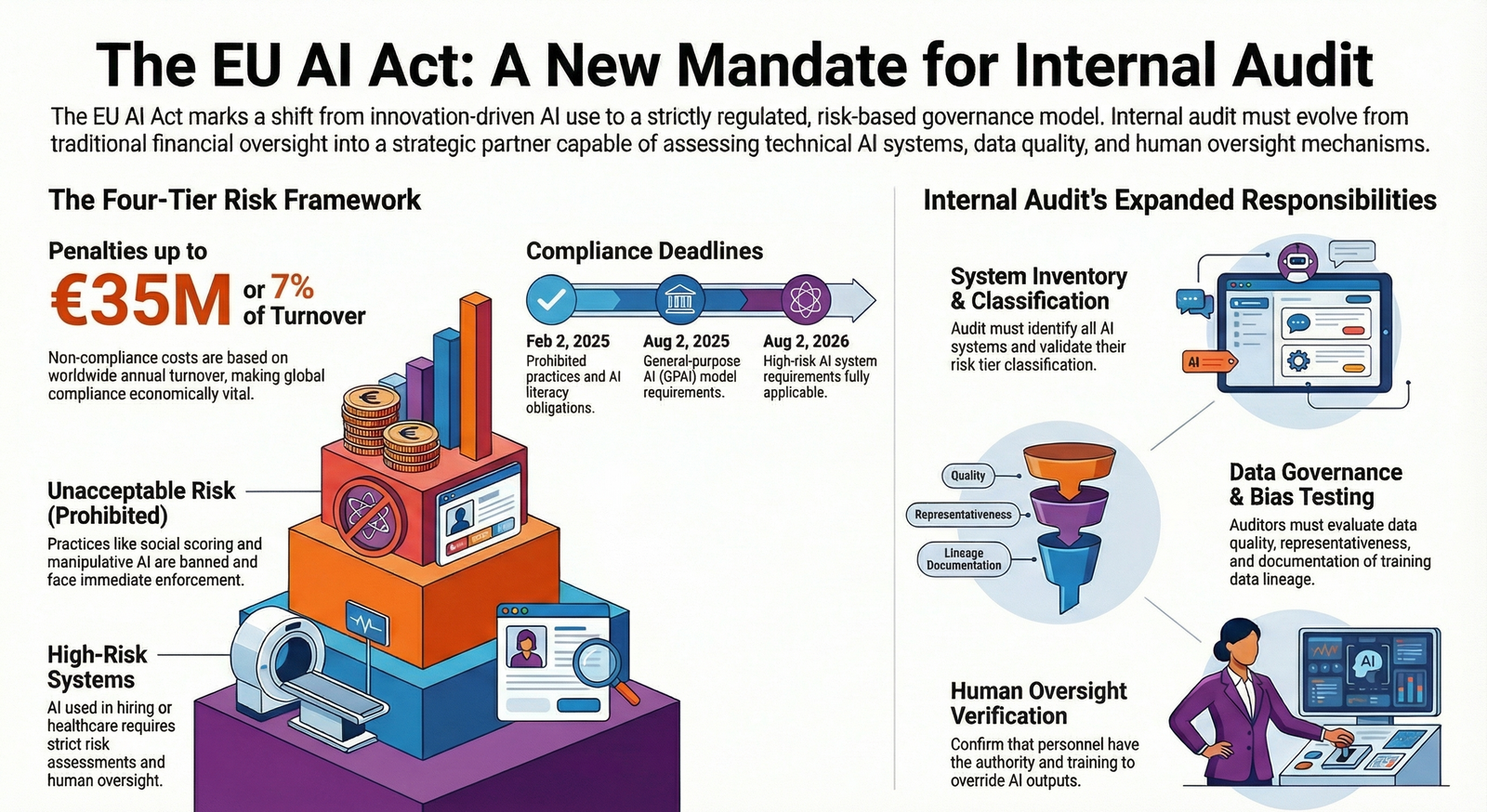 The EU AI Act - New Mandate for Internal Auditing